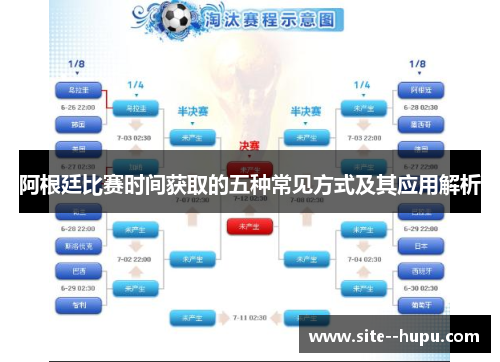 阿根廷比赛时间获取的五种常见方式及其应用解析